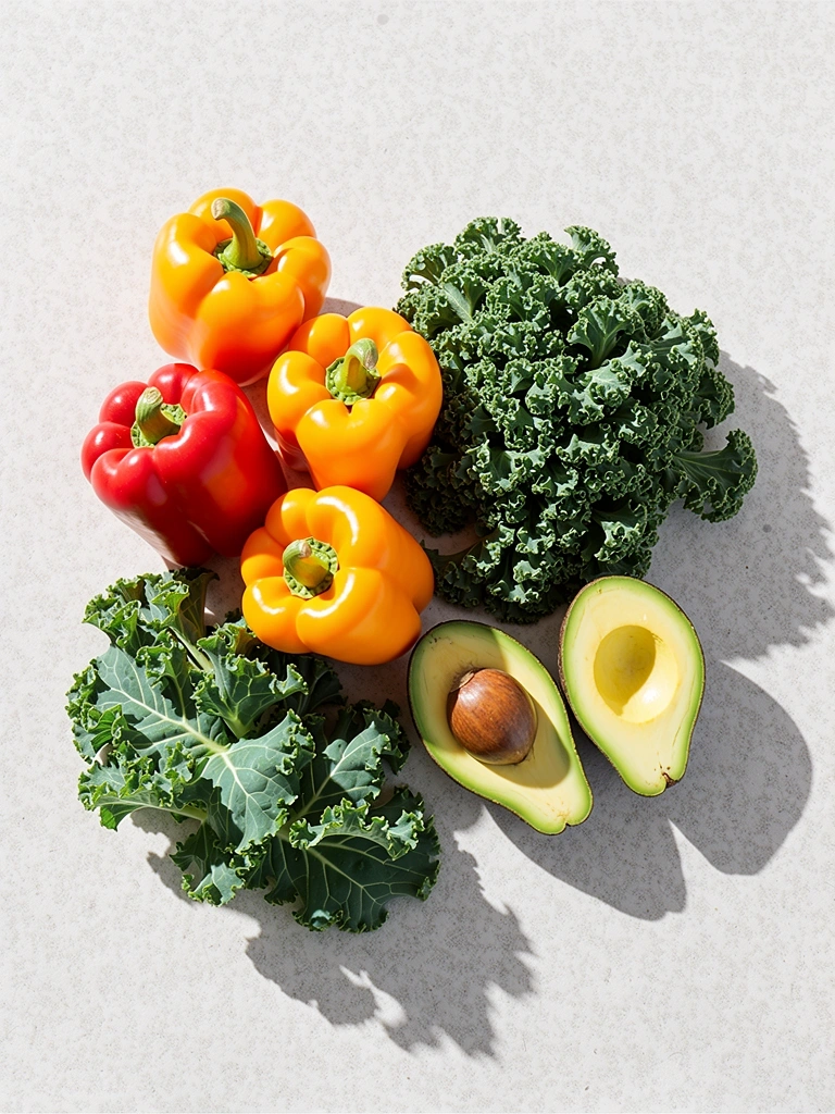 Frisches Gemüse für eine ausgewogene Ernährung